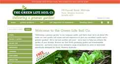 Desktop Screenshot of greenlifesoil.com.au